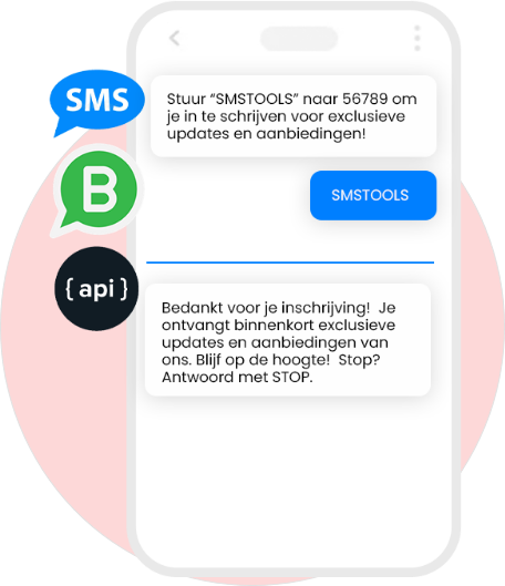 SMS berichten ontvangen